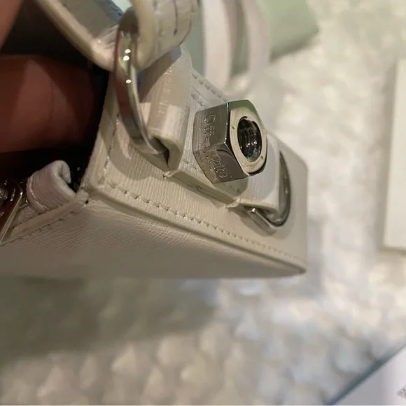 Off-White Binder Mini Flap Crossbody Bag - Picture 8 of 12